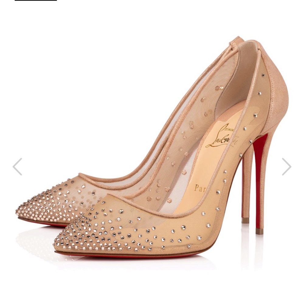 Christian Louboutin Follies Strass Heels